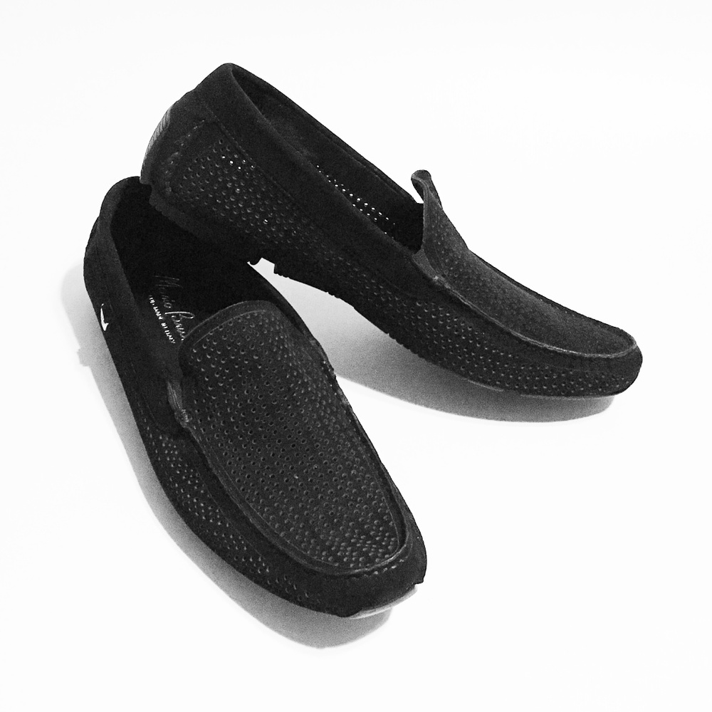 💸 SOLD 💸 MARIO BRUNI Suede Loafers Driving Moccasins
